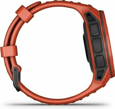 Smartwatch Garmin Instinct Solar Flame Red Smartwatch - 6