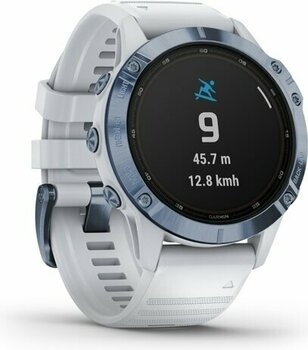 Смарт часовници Garmin fenix 6 Pro Solar Mineral Blue/Whitestone - 4