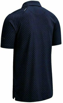 Camiseta polo Callaway All Over Chev Print Mens Polo Shirt Peacoat S - 2