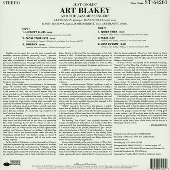 Vinylplade Art Blakey & Jazz Messengers - Just Coolin' (Art Blakey & The Jazz Messengers) (LP) - 4