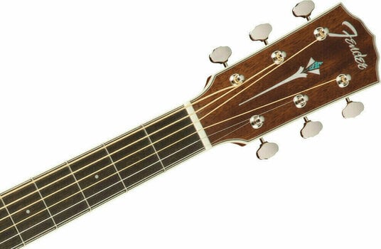 Guitare acoustique Jumbo Fender PM-3CE Triple-O MAH ACB OV Aged Cognac Burst - 6