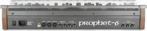 Protective cover cover for groovebox Decksaver Sequential - Dave Smith Instruments Prophet 6 Desktop - 3