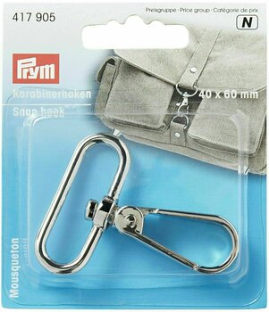 Karabiinhaak PRYM Snap Hook 40 x 60 mm Silver - 2