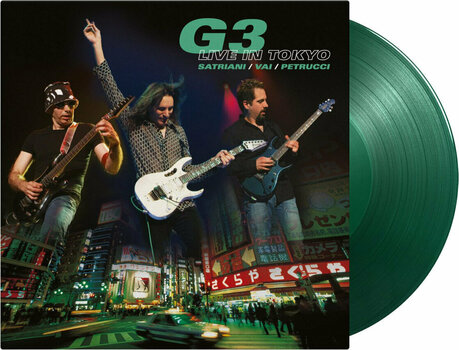 Disco de vinilo G3 - Live in Tokyo (Translucent Green Coloured) (3 LP) - 2