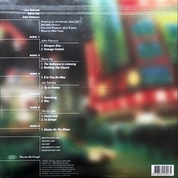 LP plošča G3 - Live in Tokyo (Translucent Green Coloured) (3 LP) - 3