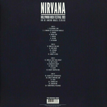 Vinyl Record Nirvana - Hollywood Rock Festival 1993 (2 LP) - 2