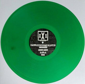 Vinyl Record Various Artists - XXX Presents: Still Having Their Say (Exclusive) (Green Coloured) (LP) - 2