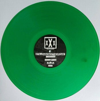 LP Various Artists - XXX Presents: Still Having Their Say (Exclusive) (Green Coloured) (LP) - 3