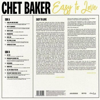 Disque vinyle Chet Baker - Easy To Love (LP) - 2