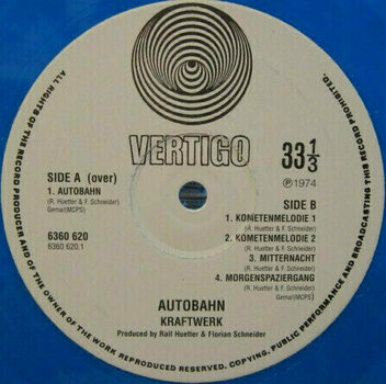 Płyta winylowa Kraftwerk - Autobahn (Blue Coloured) (LP) - 4
