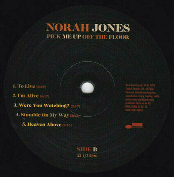 Disque vinyle Norah Jones Pick Me Up Off The Floor (LP) - 4