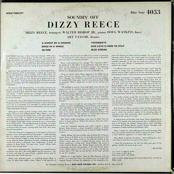 Disco de vinilo Dizzy Reece - Soundin' Off (2 LP) - 2