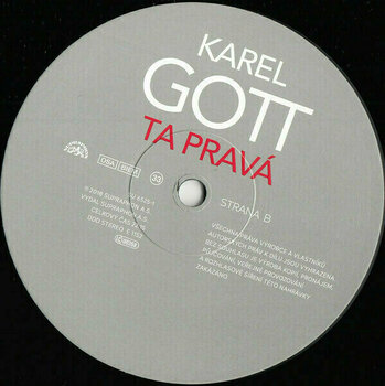 LP deska Karel Gott - Ta pravá (LP) - 3