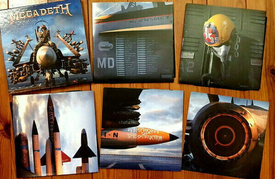 Vinyylilevy Megadeth - Warheads On Foreheads (4 LP) - 2
