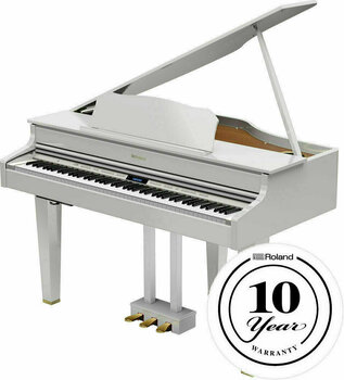 Digitální piano Roland GP 607 Gloss White Digitální piano - 2