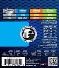 Struny do gitary elektrycznej Elixir 12000 Polyweb 9-42 Struny do gitary elektrycznej - 2