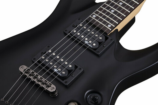 Електрическа китара Schecter SGR C-1 Midnight Satin Black - 3