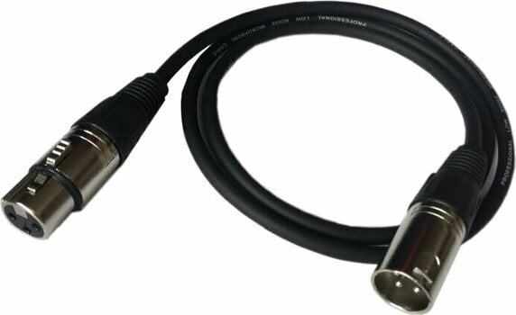 Microphone Cable Lewitz TMC103 Black 30 cm - 2