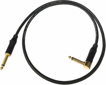 Instrument Cable Lewitz TGC017 Black 6 m Straight - Angled - 2