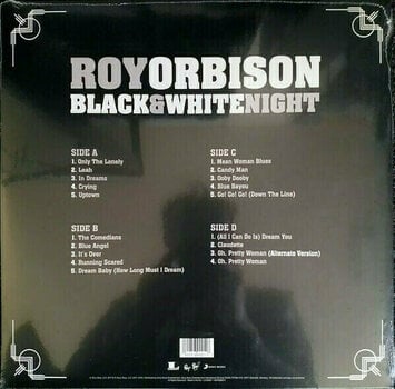 Vinyl Record Roy Orbison Black & White Night 30 (2 LP) - 3