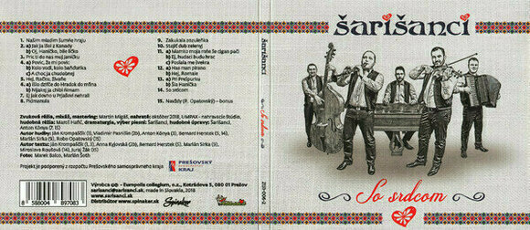 Hudební CD Šarišanci - So Srdcom (CD) - 6