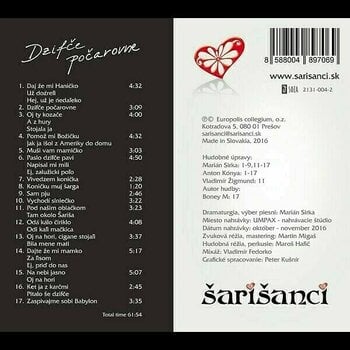 Šarišanci - Dzifče počarovne (CD)