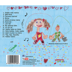 Hudební CD Spievankovo - Na diskotéke 2 (M. Podhradská, R. Čanaky) (CD) - 1