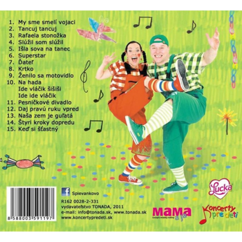 Spievankovo - Na diskotéke 1 (M. Podhradská, R. Čanaky) (CD)