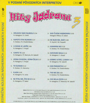 Hudobné CD Various Artists - Hity Jadranu 3 (CD) - 2
