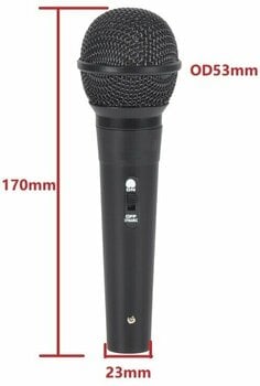 Vocal Dynamic Microphone Lewitz AP-DM58V1 Vocal Dynamic Microphone - 5