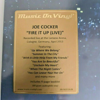 Hanglemez Joe Cocker - Fire It Up - Live (3 LP) - 3