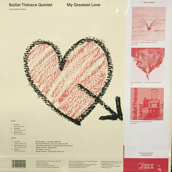 Disco de vinil Boillat Therace Quintet - My Greatest Love (LP) - 2