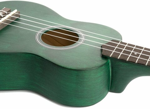 Szoprán ukulele Cascha HH 3963 Szoprán ukulele Green - 4