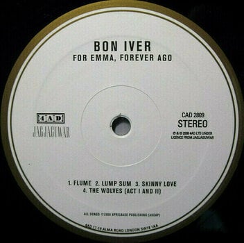 Vinyl Record Bon Iver - For Emma, Forever Ago (LP) - 3