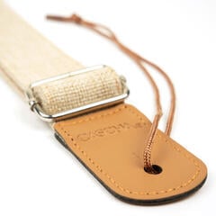 Ukulele Strap Cascha HH 2202 Ukulele Strap White - 1