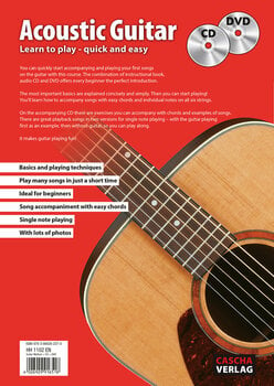 Cascha Acoustic Guitar Learn To Play Quick And Easy Nuty
