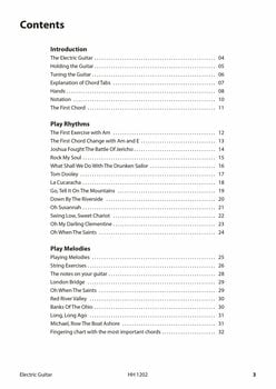 Noten Cascha Electric Guitar Learn To Play Quick And Easy - 3