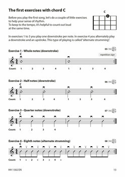 Partitions pour ukulélé Cascha Ukulele Learn To Play Quick And Easy Partition - 6