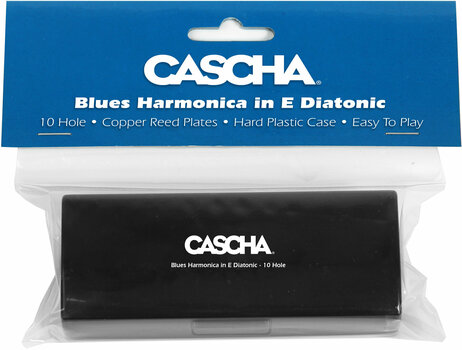 Diatoniskt munspel Cascha HH 2217 Blues E - 7