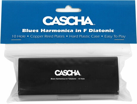 Diatoniskt munspel Cascha HH 2218 Blues F - 7