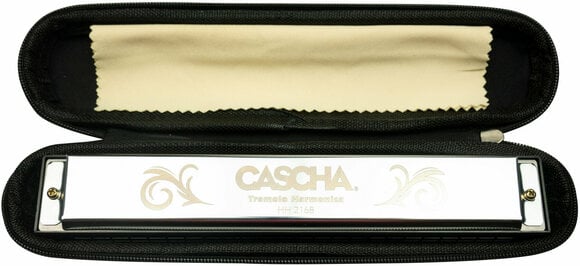 Diatonisk mundharmonika Cascha HH 2168 Tremolo C - 2