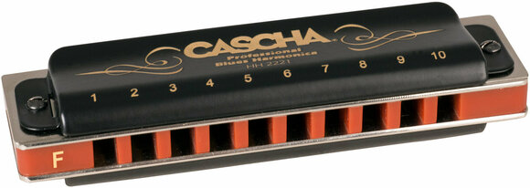 Diatonická ústní harmonika Cascha HH 2221 Professional Blues F - 2