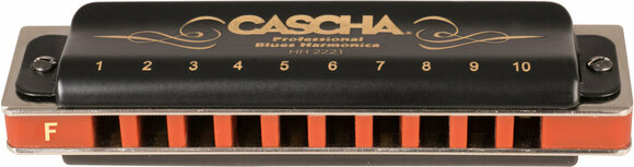 Diatonická ústní harmonika Cascha HH 2221 Professional Blues F - 4