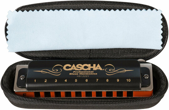 Diatonske usne harmonike Cascha HH 2221 Professional Blues F - 5
