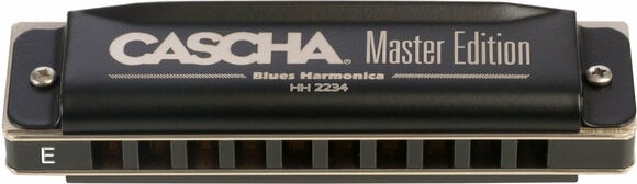 Diatonická ústní harmonika Cascha HH 2234 Master Edition Blues E - 4