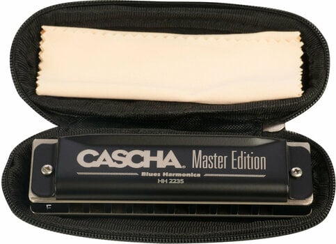 Diatonisch Mundharmonika Cascha HH 2235 Master Edition Blues F - 5