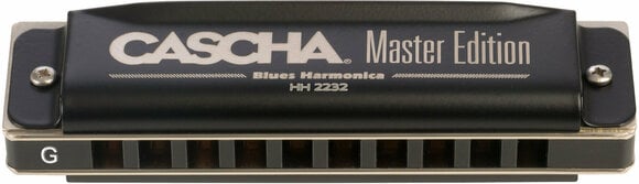 Diatonická ústna harmonika Cascha HH 2232 Master Edition Blues G - 4
