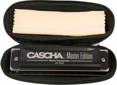 Diatonická ústní harmonika Cascha HH 2232 Master Edition Blues G - 5