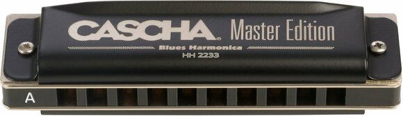 Diatonická ústní harmonika Cascha HH 2233 Master Edition Blues A - 4