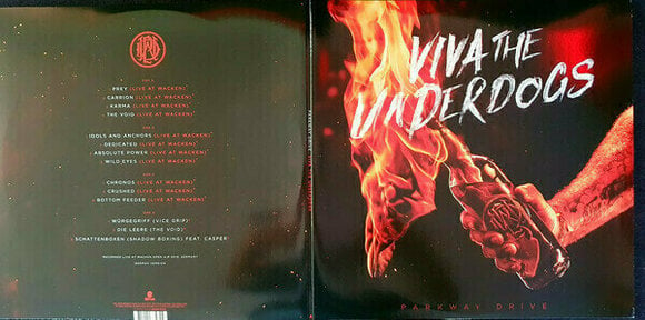 Płyta winylowa Parkway Drive - Viva the Underdogs (2 LP) - 3